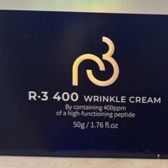 R-3 400 Wrinkle Cream w/high-functioning Peptide 50g NEW IN BOX